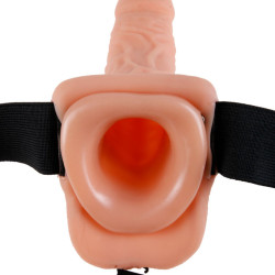 Fetish Fantasy Series - 11 Strap-On Creux Vibrant Avec Billes 27.9Cm Chair